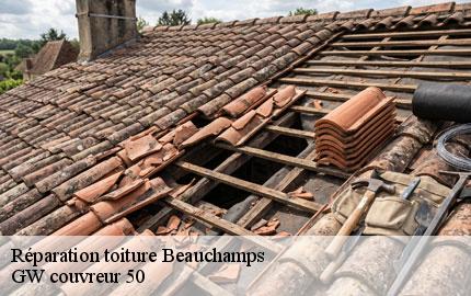 Réparation toiture  beauchamps-50320 GW couvreur 50