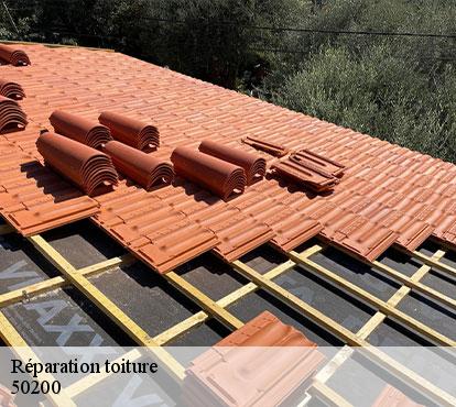Réparation toiture  50200