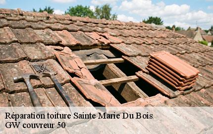 Réparation toiture sainte-marie-du-bois-50640 GW couvreur 50
