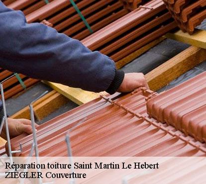 Réparation toiture saint-martin-le-hebert-50260 ZIEGLER Couverture