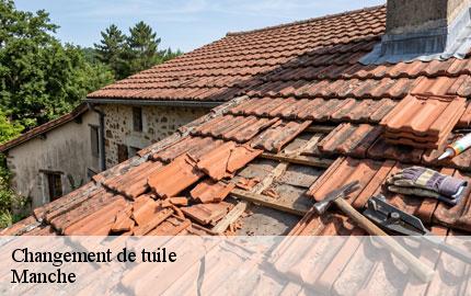 Changement de tuile 50 Manche GW couvreur 50