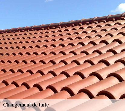 Changement de tuile