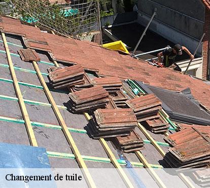 Changement de tuile