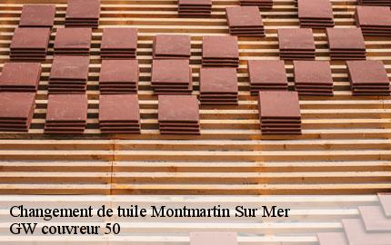 Changement de tuile montmartin-sur-mer-50590 GW couvreur 50