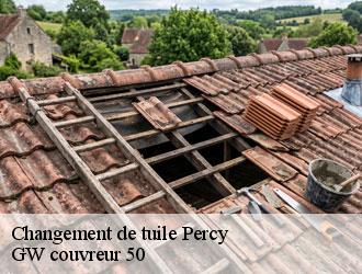 Changement de tuile percy-50410 GW couvreur 50