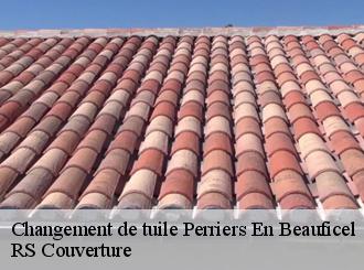 Changement de tuile perriers-en-beauficel-50150 RS Couverture