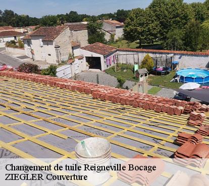 Changement de tuile  reigneville-bocage-50390 ZIEGLER Couverture 