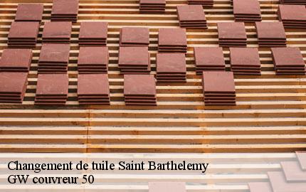 Changement de tuile saint-barthelemy-50140 GW couvreur 50