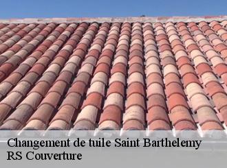 Changement de tuile saint-barthelemy-50140 RS Couverture