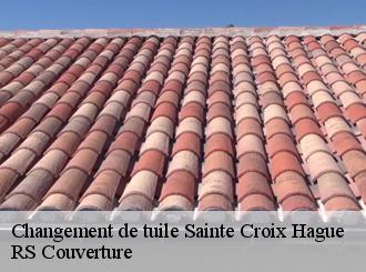 Changement de tuile sainte-croix-hague-50440 RS Couverture