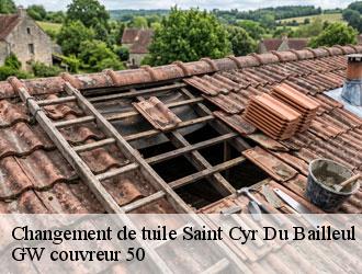 Changement de tuile saint-cyr-du-bailleul-50720 GW couvreur 50