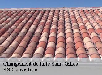 Changement de tuile saint-gilles-50180 RS Couverture