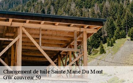 Changement de tuile sainte-marie-du-mont-50480 GW couvreur 50