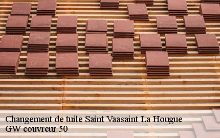 Changement de tuile  saint-vaasaint-la-hougue-50550 GW couvreur 50