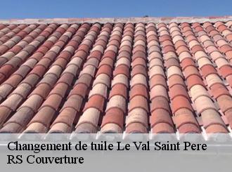 Changement de tuile  le-val-saint-pere-50300 RS Couverture 
