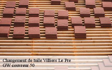 Changement de tuile villiers-le-pre-50240 GW couvreur 50