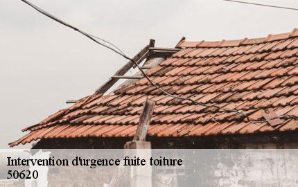 Intervention d'urgence fuite toiture le-mesnil-angot-50620 GW couvreur 50