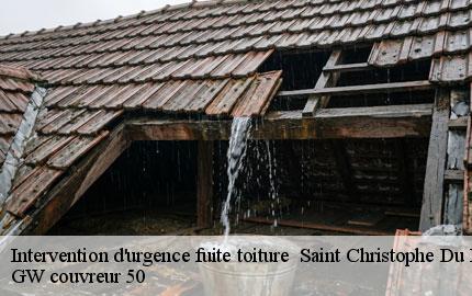 Intervention d'urgence fuite toiture   saint-christophe-du-foc-50340 GW couvreur 50