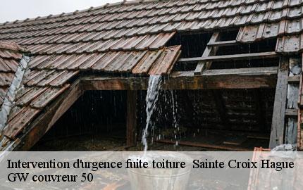 Intervention d'urgence fuite toiture   sainte-croix-hague-50440 GW couvreur 50
