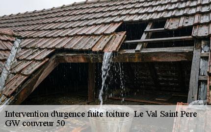 Intervention d'urgence fuite toiture le-val-saint-pere-50300 GW couvreur 50