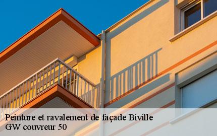Peinture et ravalement de façade biville-50440 GW couvreur 50