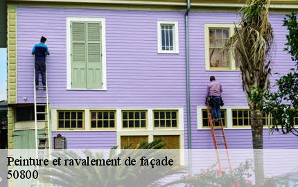 Peinture et ravalement de façade  champrepus-50800 GW couvreur 50
