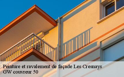 Peinture et ravalement de façade les-cresnays-50370 GW couvreur 50