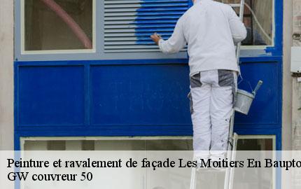 Peinture et ravalement de façade  les-moitiers-en-bauptois-50360 GW couvreur 50