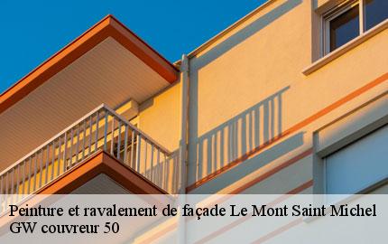 Peinture et ravalement de façade  le-mont-saint-michel-50170 GW couvreur 50