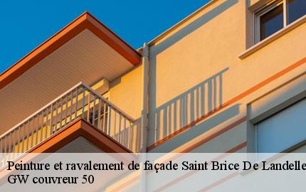 Peinture et ravalement de façade saint-brice-de-landelles-50730 GW couvreur 50