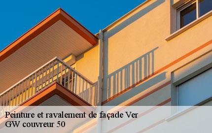 Peinture et ravalement de façade ver-50450 GW couvreur 50