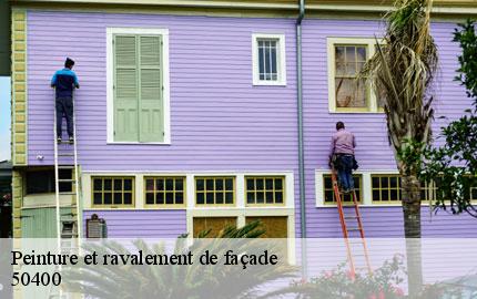 Peinture et ravalement de façade  yquelon-50400 GW couvreur 50