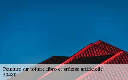 Peinture sur toiture fibro et ardoise artificielle  boutteville-50480 GW couvreur 50
