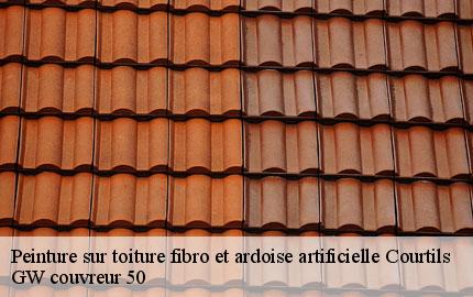 Peinture sur toiture fibro et ardoise artificielle courtils-50220 GW couvreur 50