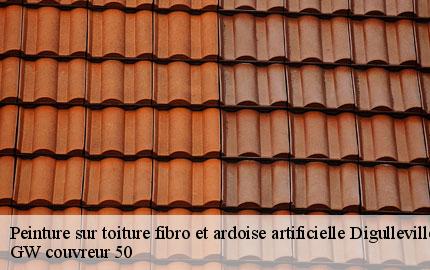 Peinture sur toiture fibro et ardoise artificielle digulleville-50440 GW couvreur 50
