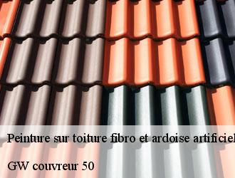Peinture sur toiture fibro et ardoise artificielle  equeurdreville-hainneville-50120 GW couvreur 50