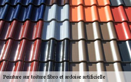 Peinture sur toiture fibro et ardoise artificielle etienville-50360 GW couvreur 50