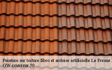 Peinture sur toiture fibro et ardoise artificielle le-fresne-poret-50850 GW couvreur 50
