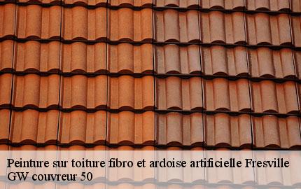Peinture sur toiture fibro et ardoise artificielle fresville-50310 GW couvreur 50