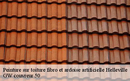 Peinture sur toiture fibro et ardoise artificielle helleville-50340 GW couvreur 50