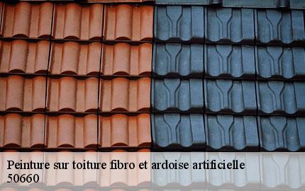 Peinture sur toiture fibro et ardoise artificielle herenguerville-50660 GW couvreur 50