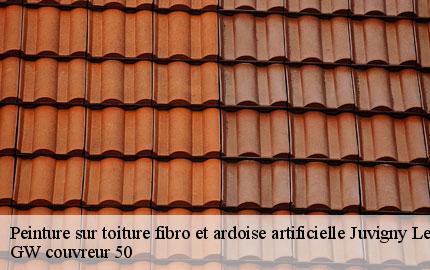 Peinture sur toiture fibro et ardoise artificielle juvigny-le-tertre-50520 GW couvreur 50