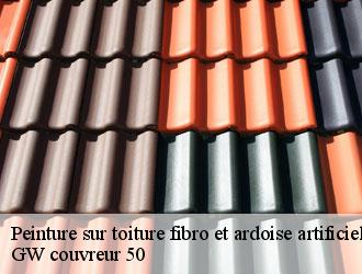 Peinture sur toiture fibro et ardoise artificielle montabot-50410 GW couvreur 50