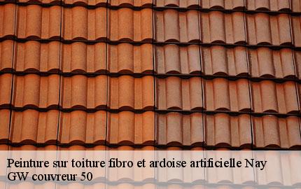 Peinture sur toiture fibro et ardoise artificielle nay-50190 GW couvreur 50