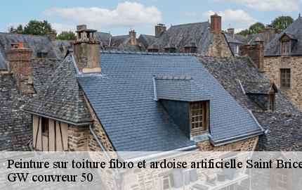 Peinture sur toiture fibro et ardoise artificielle saint-brice-de-landelles-50730 GW couvreur 50