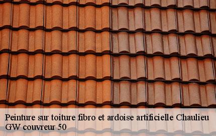Peinture sur toiture fibro et ardoise artificielle  chaulieu-50150 GW couvreur 50
