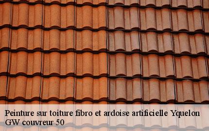 Peinture sur toiture fibro et ardoise artificielle yquelon-50400 GW couvreur 50